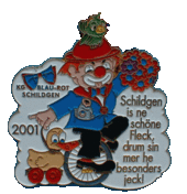 Sessionsorden der KG Blau-Rot Schildgen e.V. im Jahr 2001